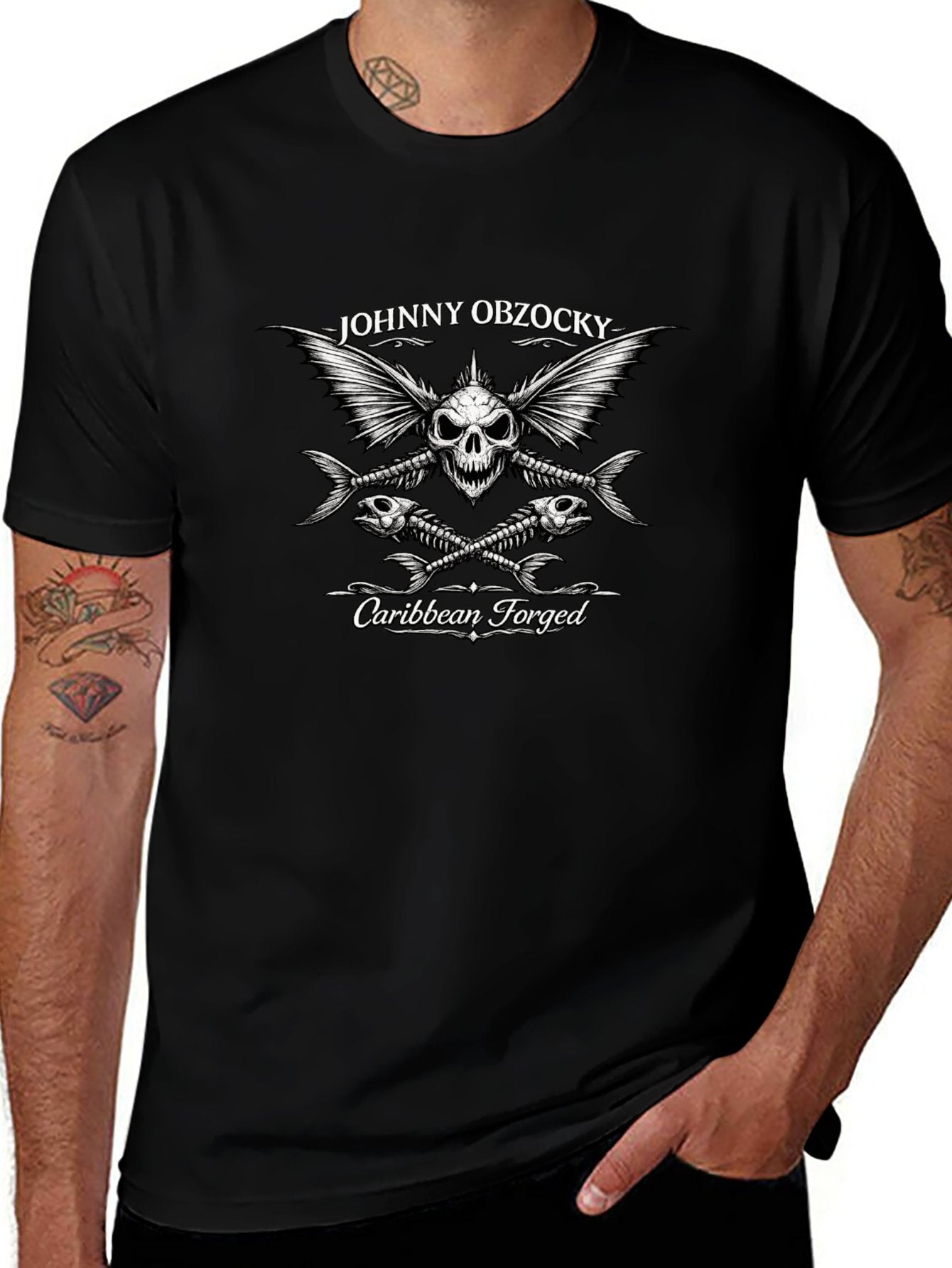 "Caribbean Forged" 100% Cotton Tee Unisex
