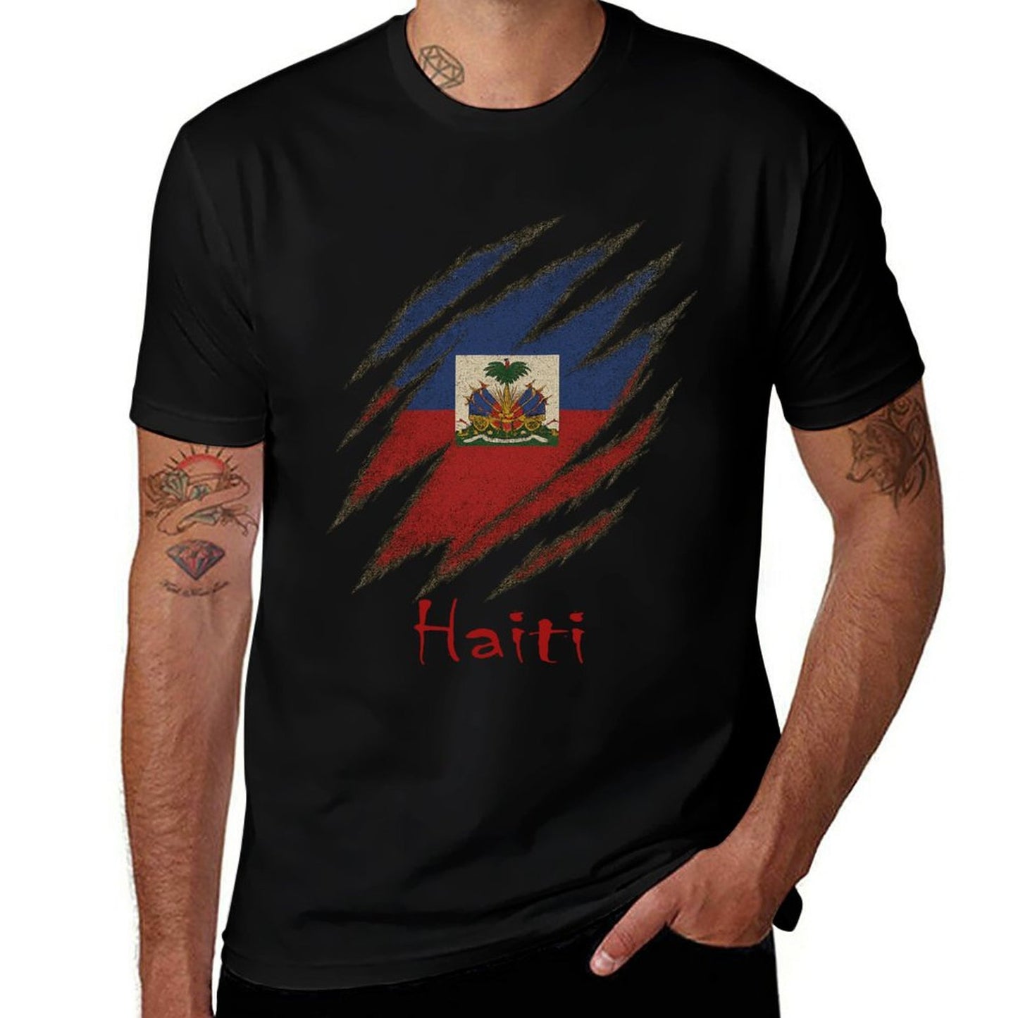 Haiti Scratch Tee