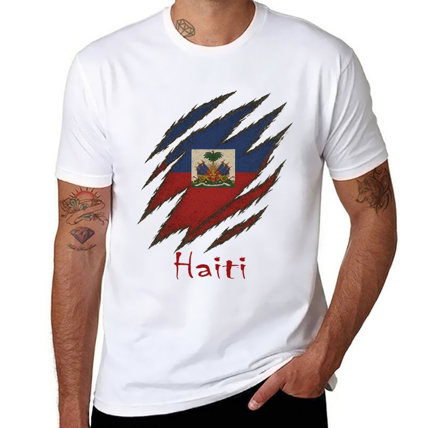 Haiti Scratch Tee