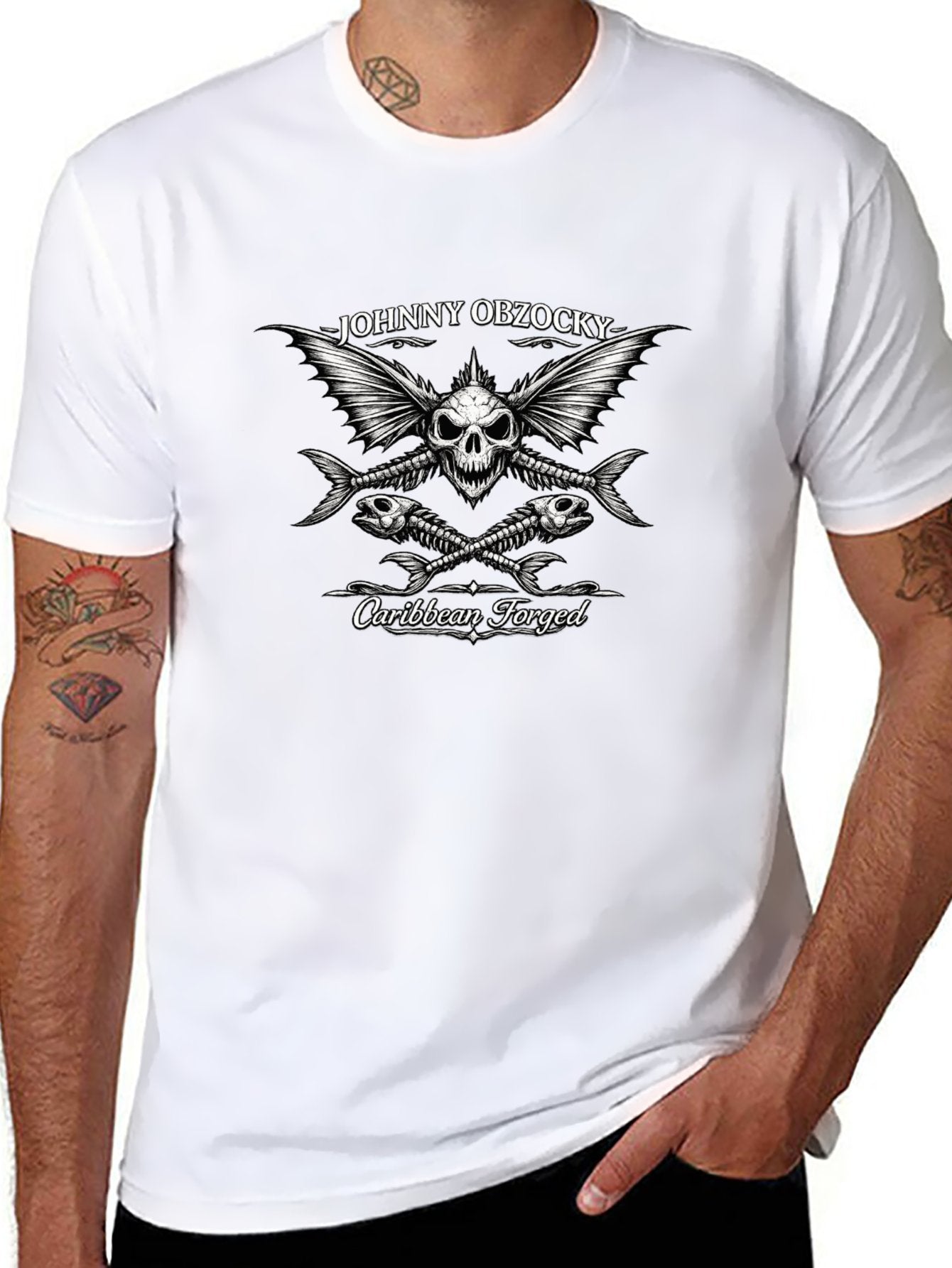 "Caribbean Forged" 100% Cotton Tee Unisex