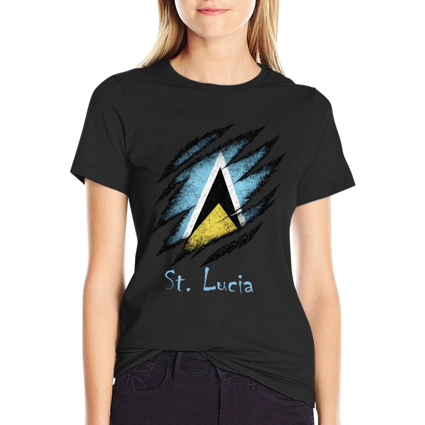 Island Within T-Shirt- St. Lucia