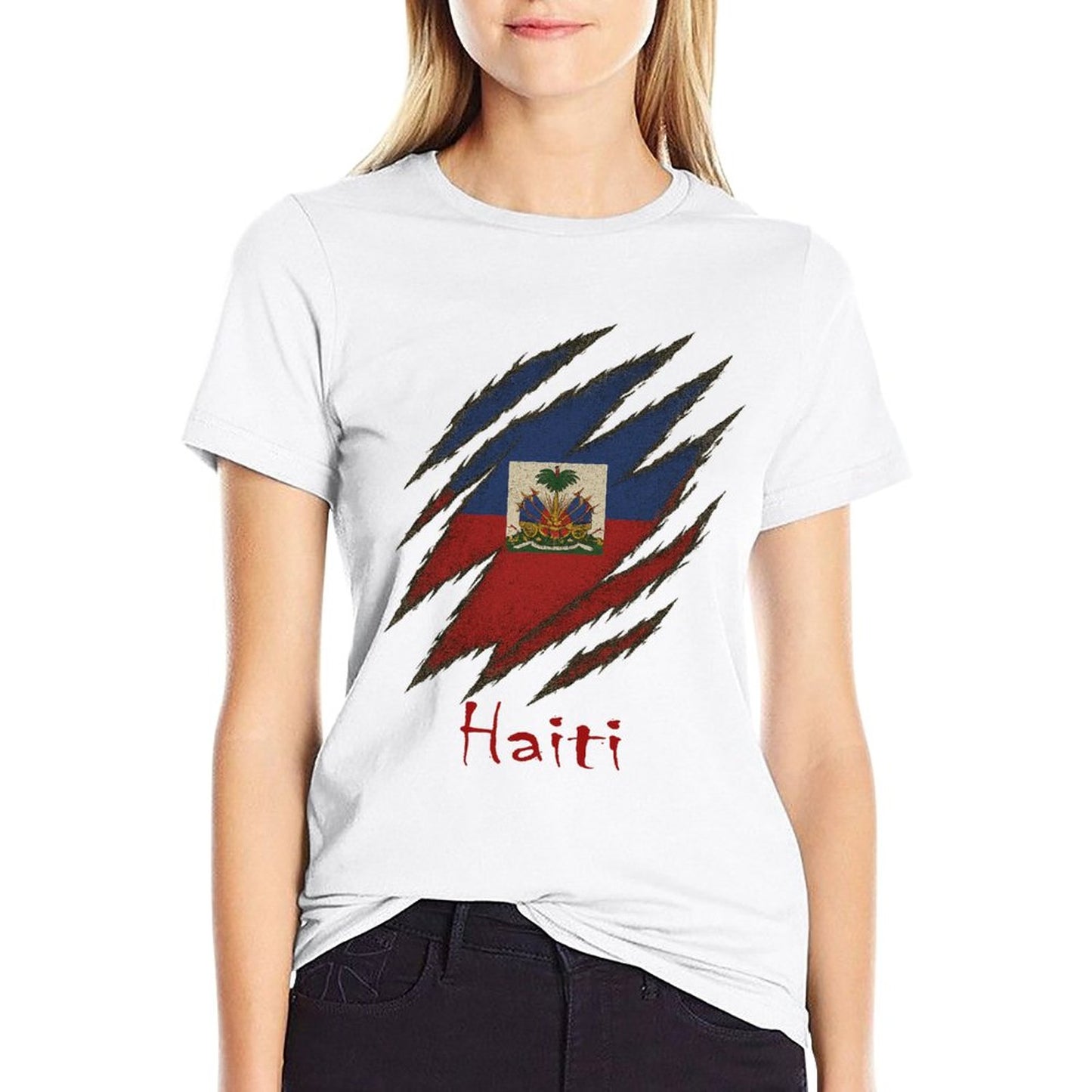 Haiti Scratch Tee