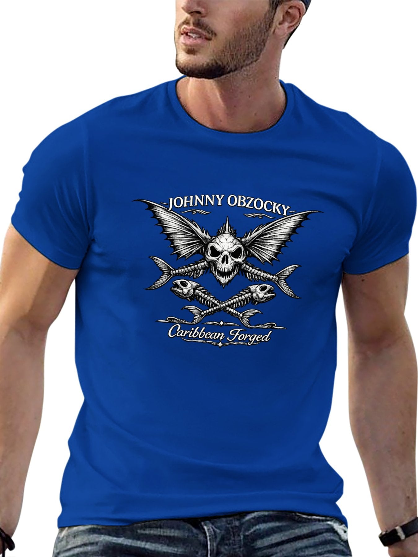 "Caribbean Forged" 100% Cotton Tee Unisex