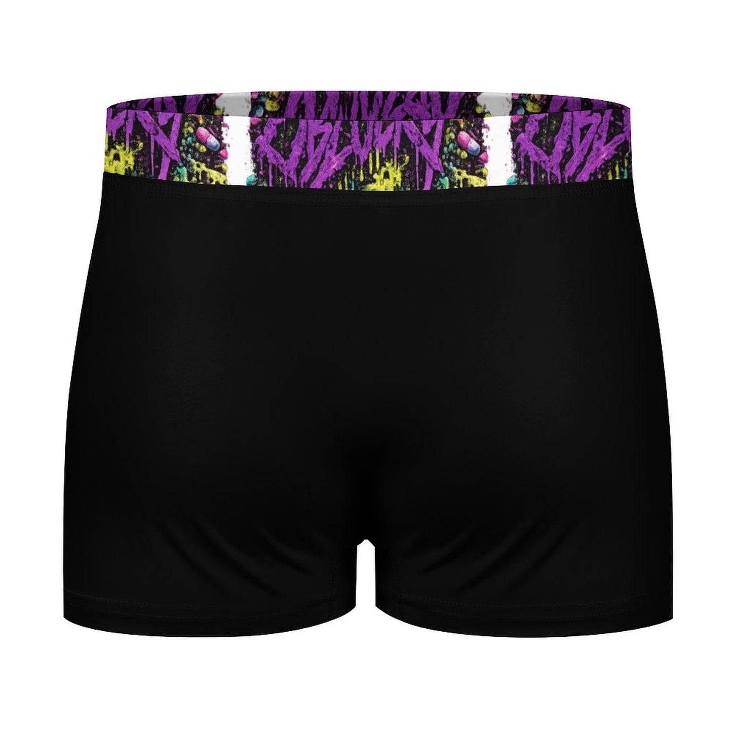 Splatter Ice Silk Men Cooling Boxer Shorts