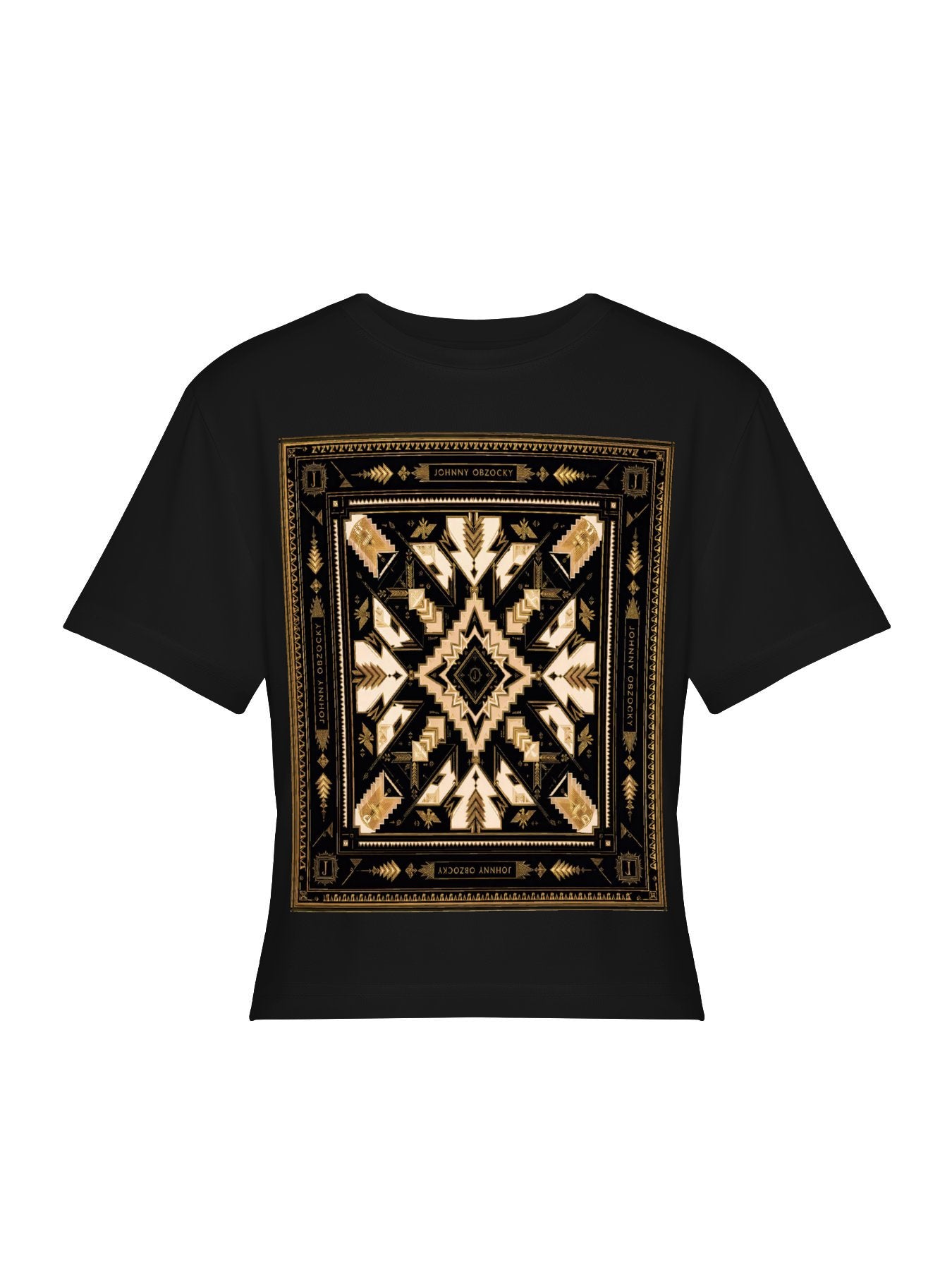 DTF 180gsm Women's Crop Top T-shirt(Dual-sided Printing)