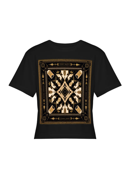 DTF 180gsm Women's Crop Top T-shirt(Dual-sided Printing)