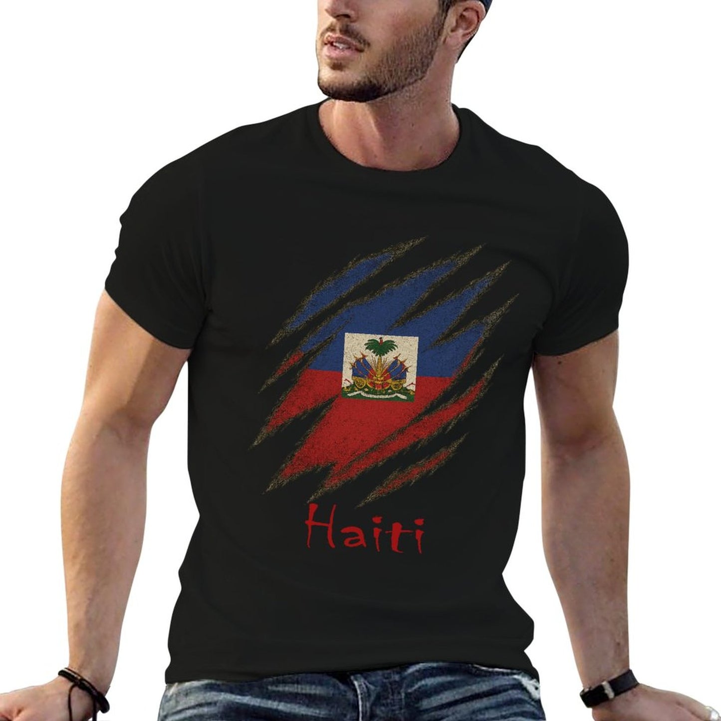 Haiti Scratch Tee