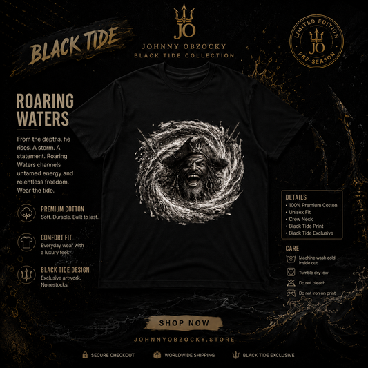 LIMITED EDITION: "ROARING WATERS" T-SHIRT