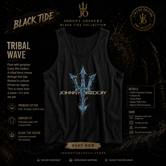 LIMITED EDITION: "TRIBAL WAVE" TANKTOP