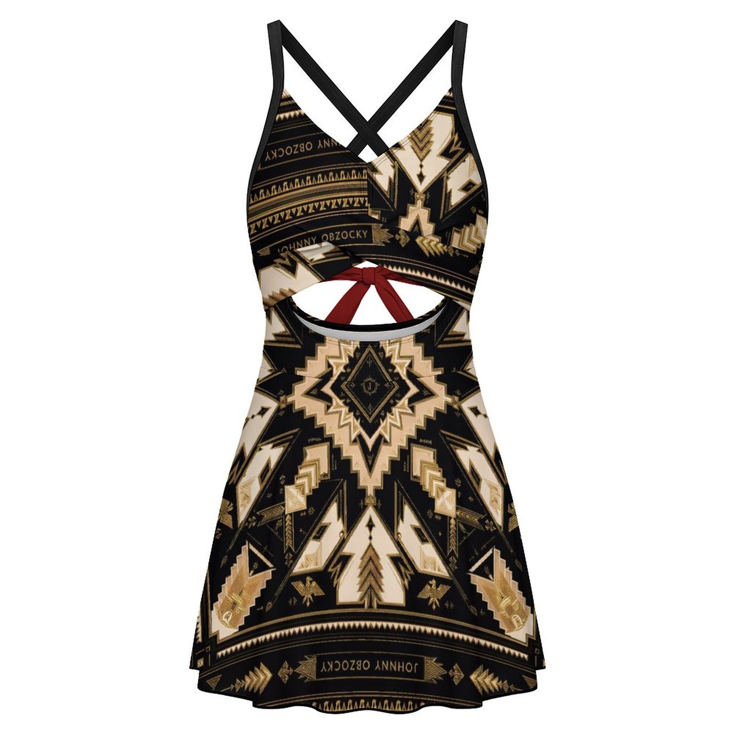 JO Silk Women's V Neck One Piece Swimsuit