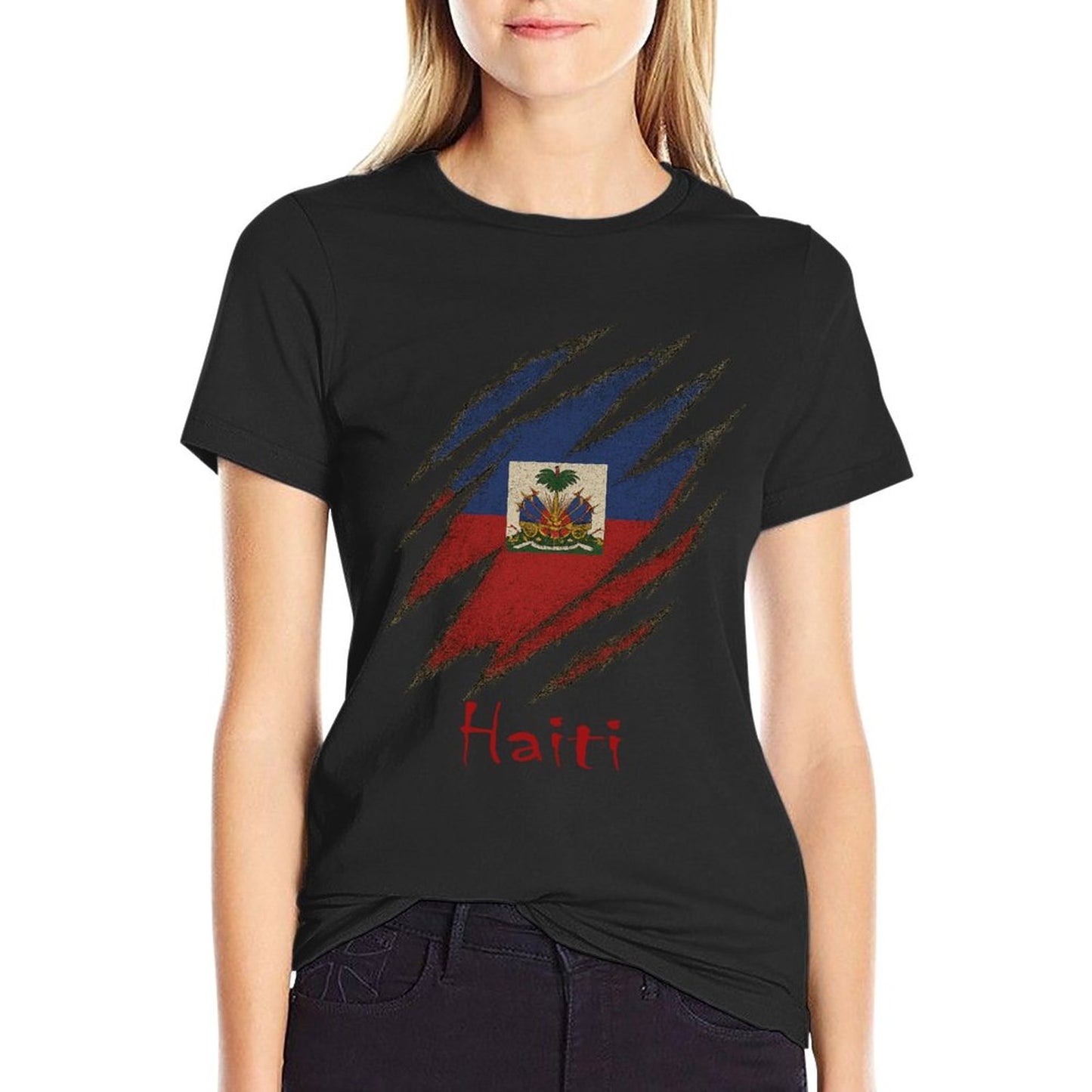 Haiti Scratch Tee